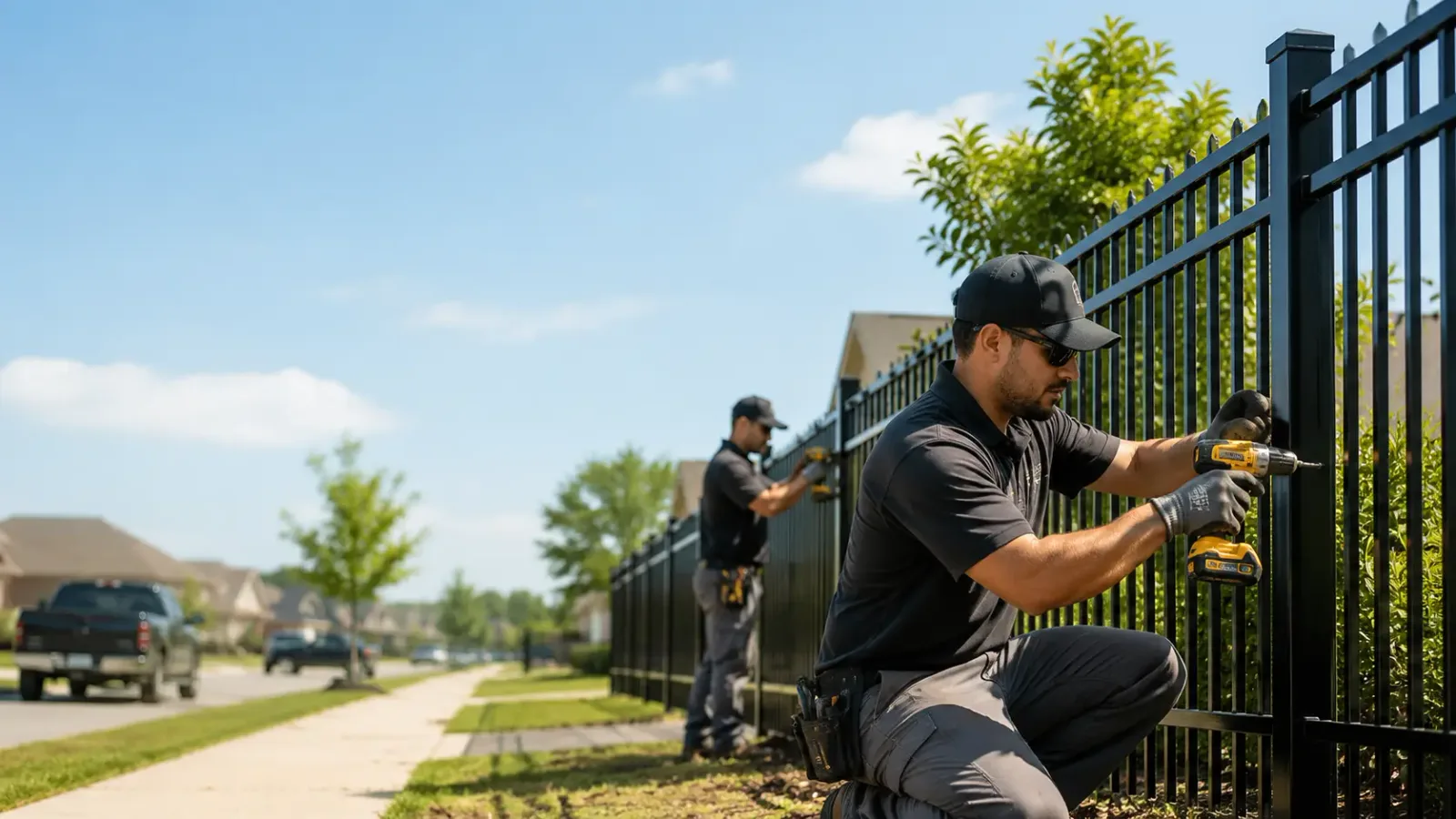 Metal Fence Installation in Mill Village, PA